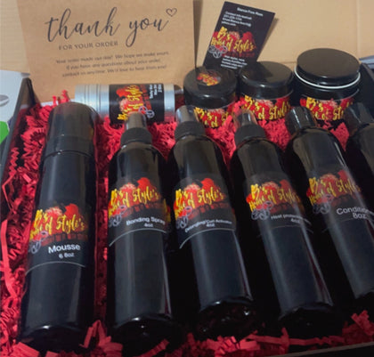 TH£ HAiR WiZz hair product line