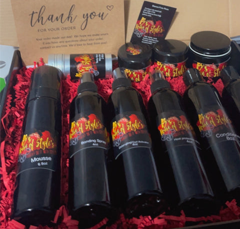 TH£ HAiR WiZz hair product line