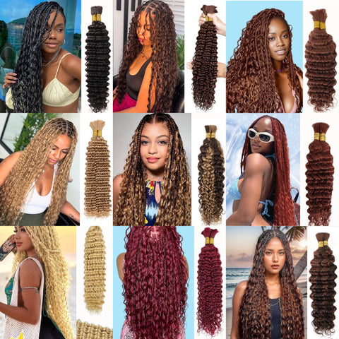 Boho/goddess human hair