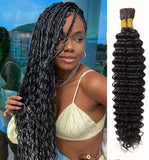 Boho/Goddess human braiding hair