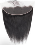 Brazilian straight transparent lace frontal 13x4