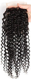 Brazilian kinky curly 4x4 closure