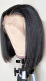 Brazilian lace front bob unit Cat