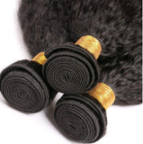 Brazilian kinky yaki straight single bundles