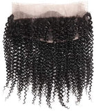 Brazilian kinky curly 360 lace closures
