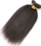 Brazilian kinky yaki straight single bundles