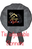 Tie adjustable Bonnets