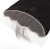 Brazilian straight transparent lace frontal 13x4