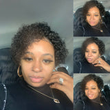 Brazilian Short Curly Unit ,Caribbean girl